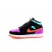 Nike Air Jordan Retro 1 Mid Lase Multi Color жіночі
